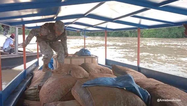 almendra ilegal en Sena