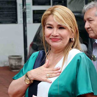 la expresidenta Jeanine Áñez