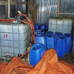 diésel incautado en La Paz