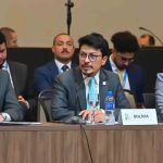 El canciller boliviano Fernando Aramayo en la cumbre del Mercosur