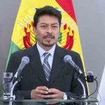 el canciller Fernando Aramayo