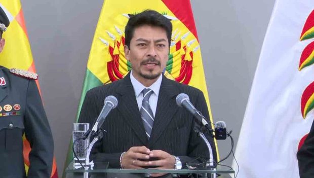 el canciller Fernando Aramayo