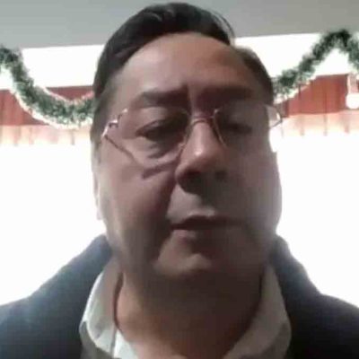 expresidente Luis Arce en su audiencia cautelar
