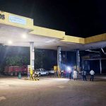 atraco a surtidor en Santa Cruz