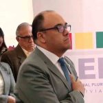 Gustavo Ávila Mercado, jura como nuevo presidente del TSE
