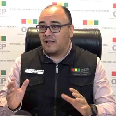 Gustavo Ávila, presidente del TSE