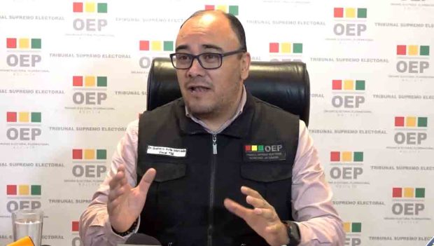 Gustavo Ávila, presidente del TSE