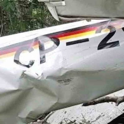 accidente de avioneta en Beni