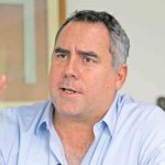 El candidato peruano Rafael Belaúnde