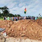 bloqueo en San Julián