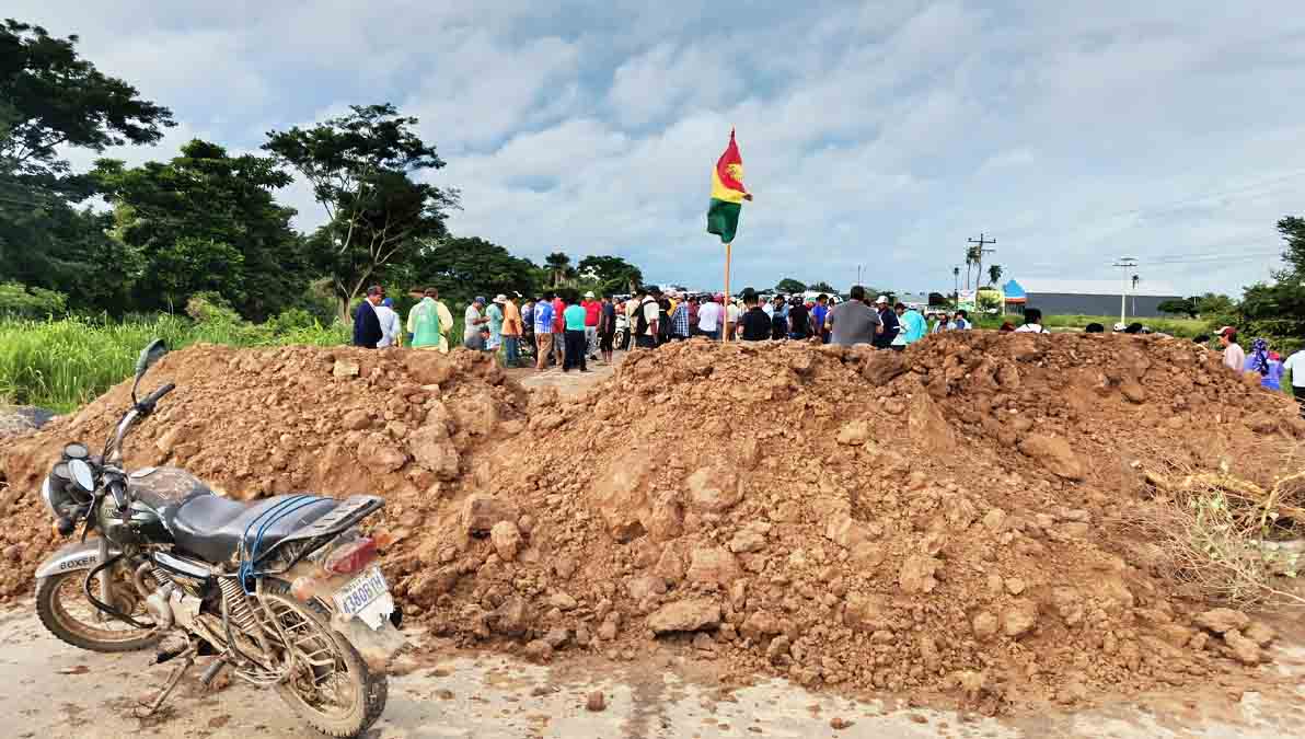 bloqueo en San Julián