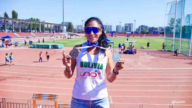 América Helming atleta boliviana