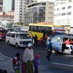 transporte público en La Paz