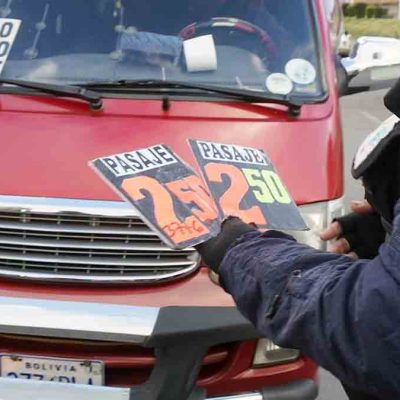 choferes aplicarán nuevas tarifas del transporte