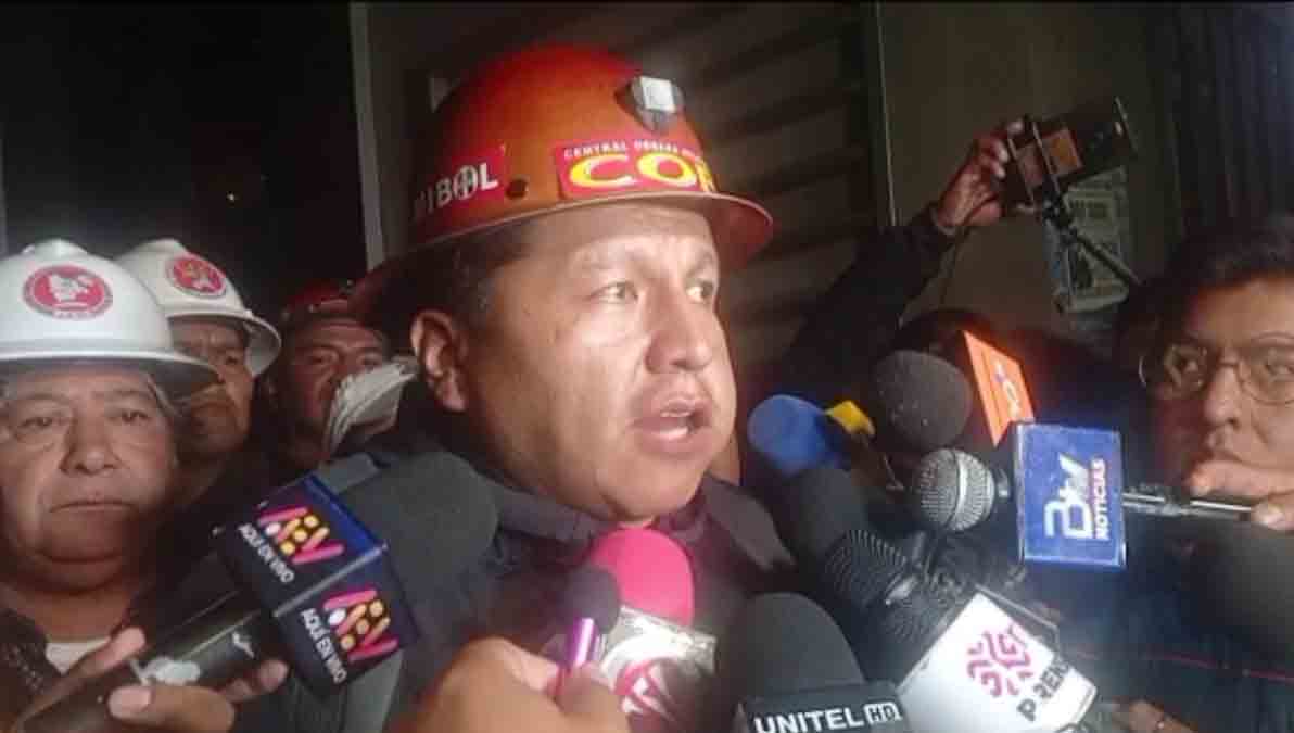 Mario Argollo, ejecutivo de la COB