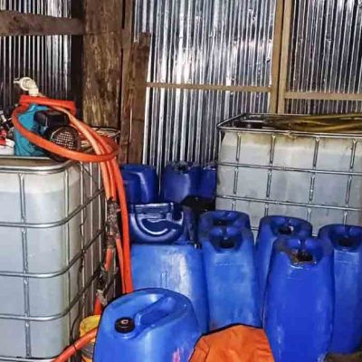 acopio ilegal de combustible