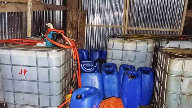 acopio ilegal de combustible