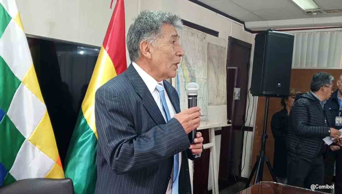 asume nuevo presidente de Comibol