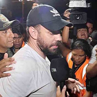 Eduardo Del castillo es ingresado a la Felcc