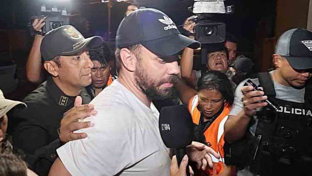 Eduardo Del castillo es ingresado a la Felcc