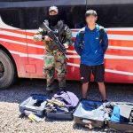 Hallan droga en láminas en maletas