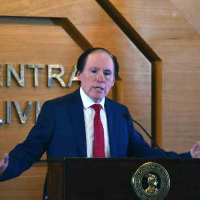 David Espinoza, presidente del BCB