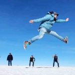 turistas en el Salar de Uyuni