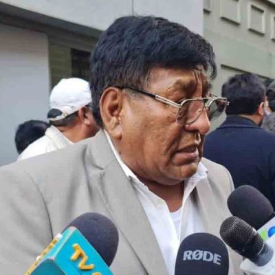 Lucio Gómez, dirigente de los choferes