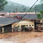 desborde del río Piraí inunda viviendas en el municipio de El Torno