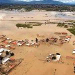 las inundaciones registradas en Santa Cruz