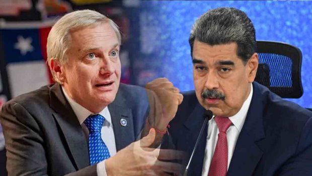 el presidente electo de Chile Kast y Nicolas Maduro enfrentados