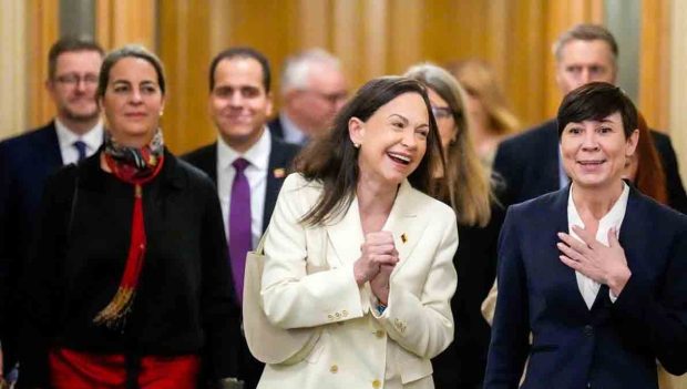 María Corina Machado en Oslo, Noruega