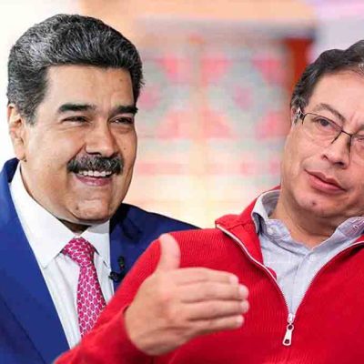 Nicolás Maduro y Gustavo Petro