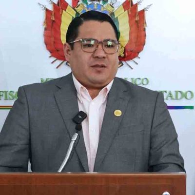 Roger Mariaca, fiscal general del Estado