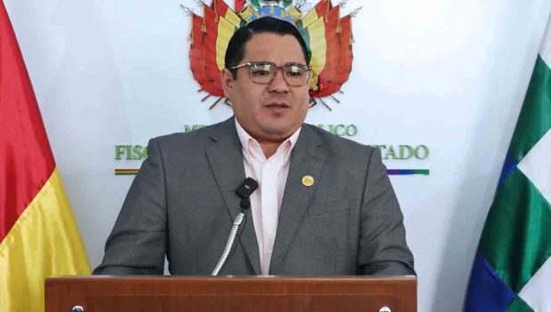 Roger Mariaca, fiscal general del Estado