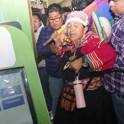 la exdiputada masista Lidia Patty