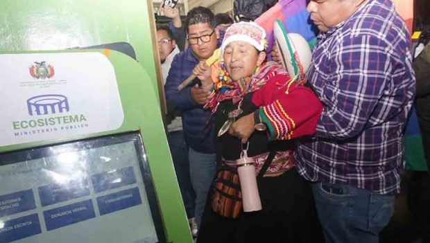 la exdiputada masista Lidia Patty