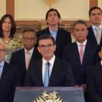 el presidente Rodrigo Paz en conferencia de prensa