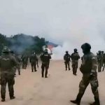 policías emboscados en Villa Tunari