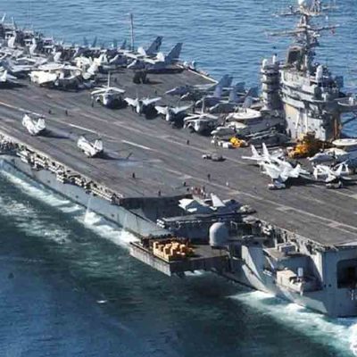 El portaviones Gerald R. Ford