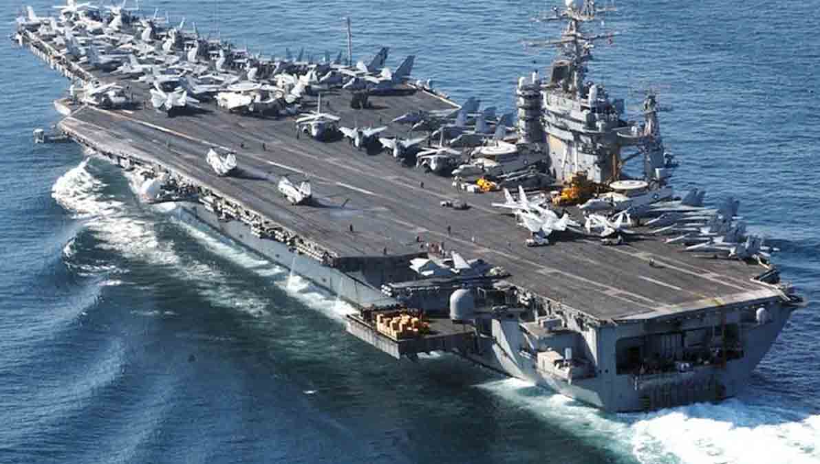 El portaviones Gerald R. Ford