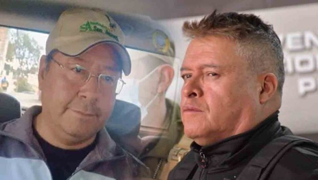 Luis Arce y Juan José Zúñiga