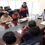 el presidente Rodrigo Paz se reúnen con dirigentes de la COB