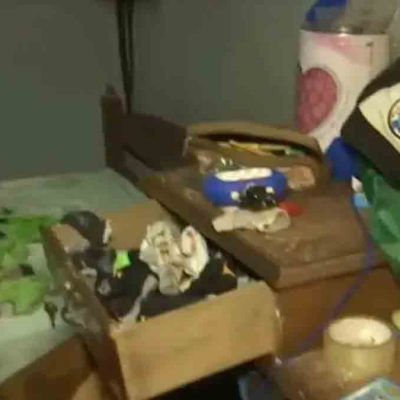 roban pertenencias de una madre en Santa Cruz