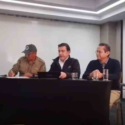Soboce y Sernap firman convenio para proteger huellas de Toro Toro