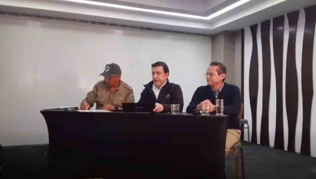 Soboce y Sernap firman convenio para proteger huellas de Toro Toro