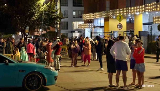 Sismo de 5,8 de magnitud sacudió Colombia