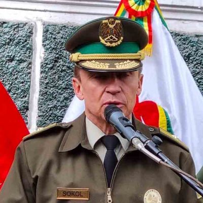 Mirko Sokol, comandante de la Policía