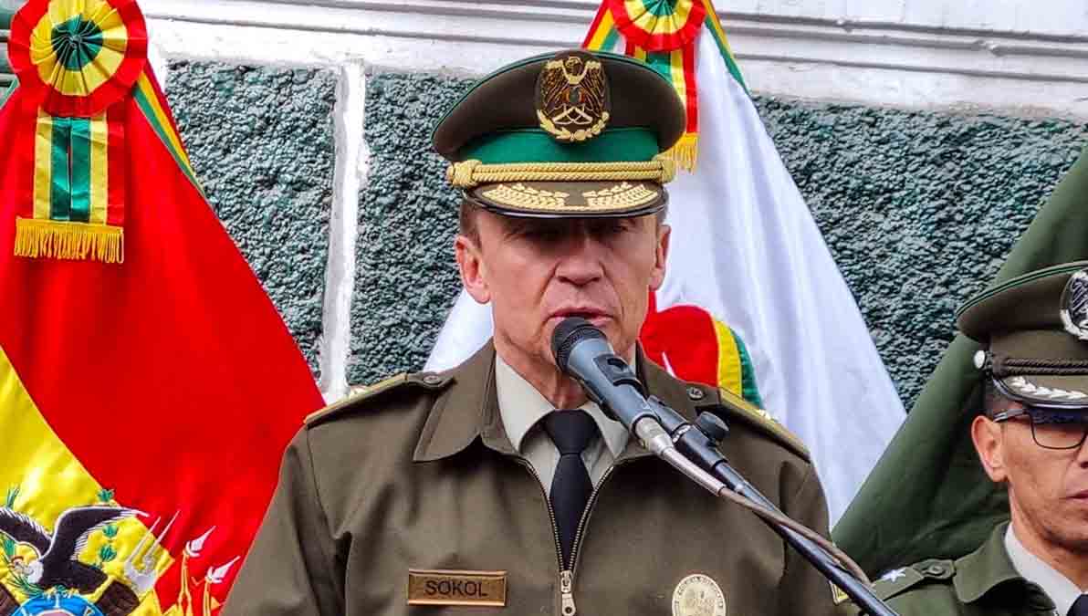 Mirko Sokol, comandante de la Policía