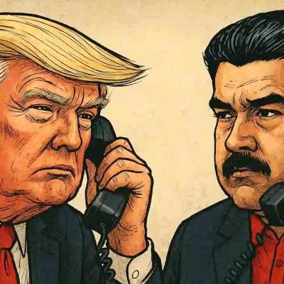 Donald Trump y Nicolas Maduro